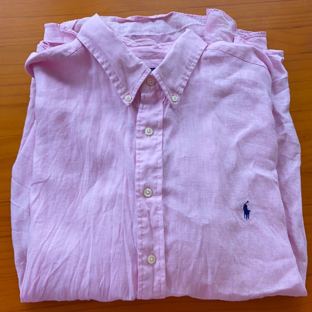 Ralph Lauren Men’s Pink Button Down (2XB)